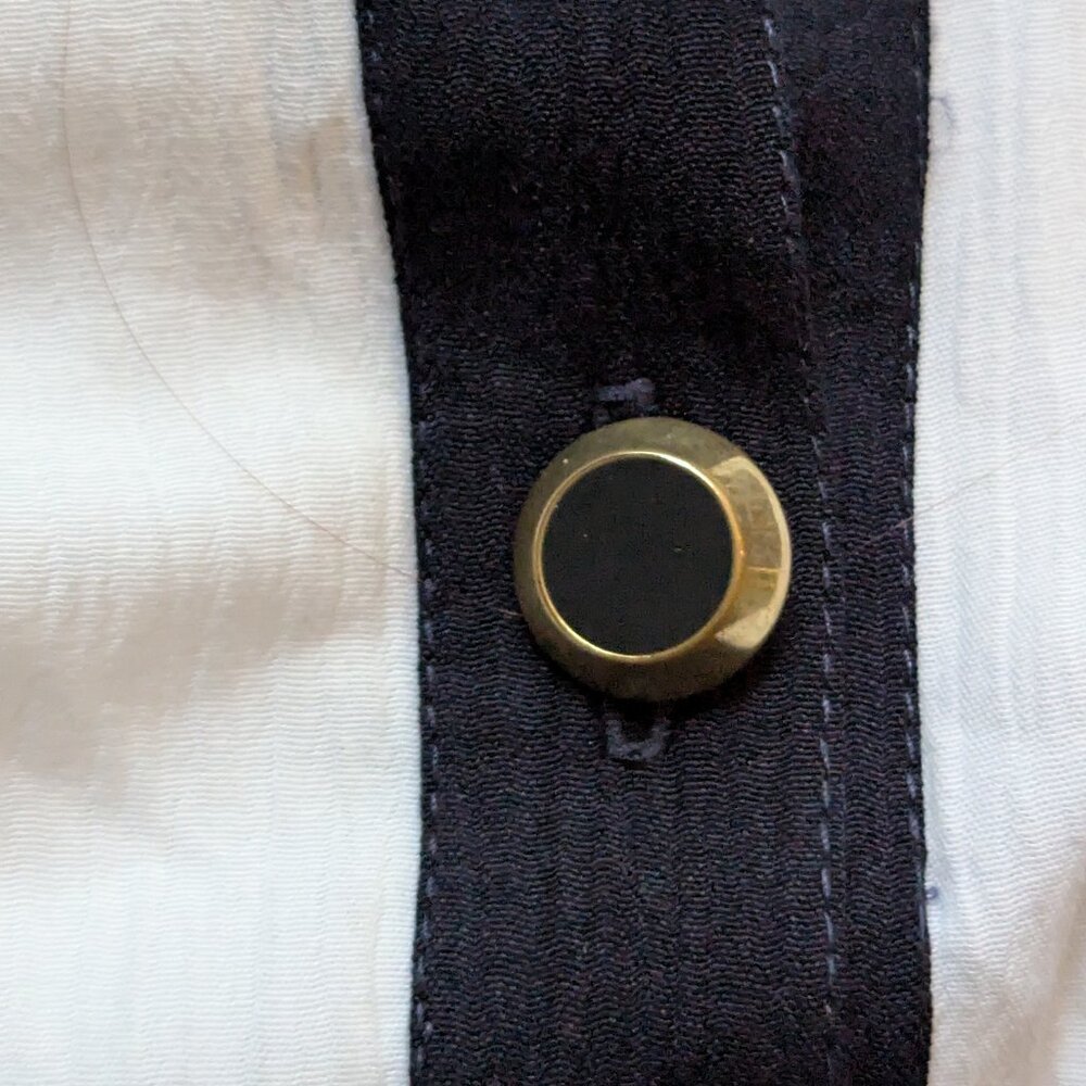VTG Embellished Button Up Blouse - Picture 4 of 7
